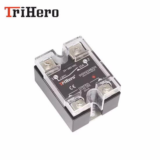 25A DC/AC 単相ソリッドステートリレー SSR
